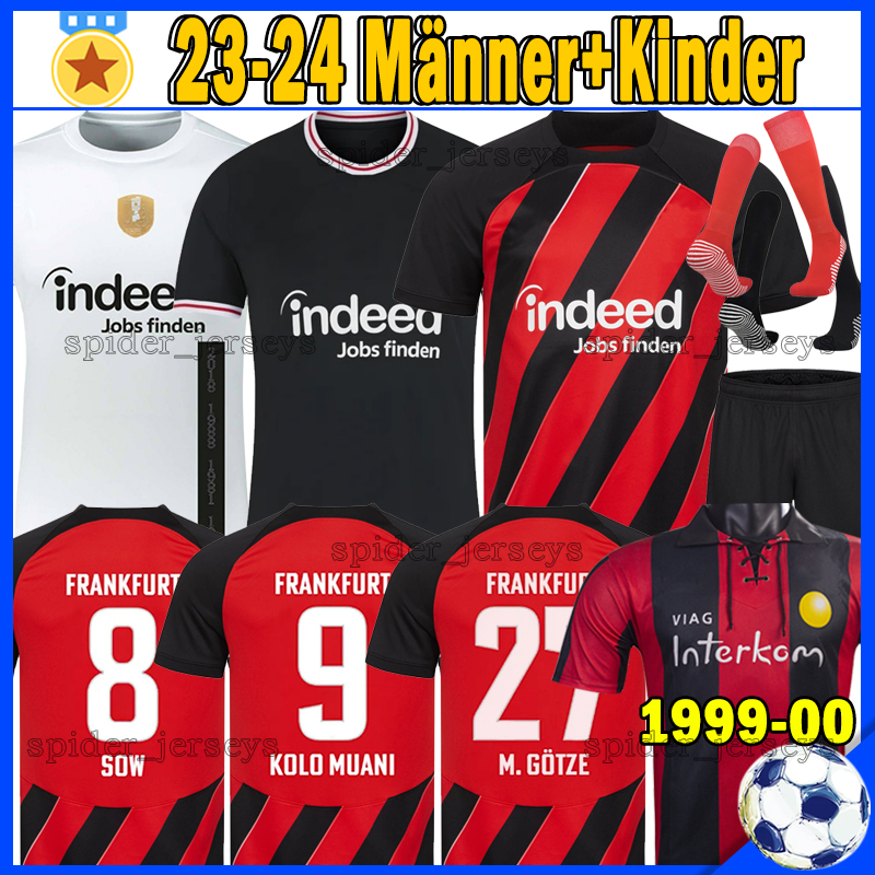 23 24 EiNtRaChT FrAnKfUrT M.GOTZE soccer jerseys Retro 1999 KOCH SOW RODE KOLO MUANI 2023 2024 MARMOUSH BORRE FERRI Men Kids kits football Shirts Football Men Uniforms, Falankefu 22-23 away
23 24 EiNtRaChT FrAnKfUrT M.GOTZE soccer jerseys Retro 1999 KOCH SOW RODE KOLO MUANI 2023 2024 MARMOUSH BORRE FERRI Men Kids kits football Shirts Football Men Uniforms, Falankefu 22-23 away