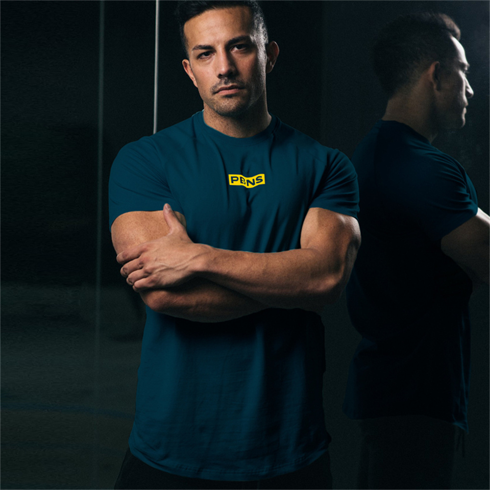 Mens TShirts Sports Tshirt Fashion Classic Slim Fit Breathable Sweat Absorption Quick Drying Fitness Premium Outdoor Short Sleeve 230718