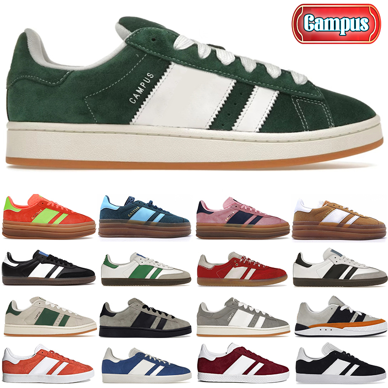 Designer Gazelle sneakers Men women Bold Platform Casual shoes Pink Glow Campus 00s Adimatic Suede velvet OG Cloud Vegan Black WHite Gum mens Low Top Leather Trainers, Og white green gum
Designer Gazelle sneakers Men women Bold Platform Casual shoes Pink Glow Campus 00s Adimatic Suede velvet OG Cloud Vegan Black WHite Gum mens Low Top Leather Trainers, Og white green gum