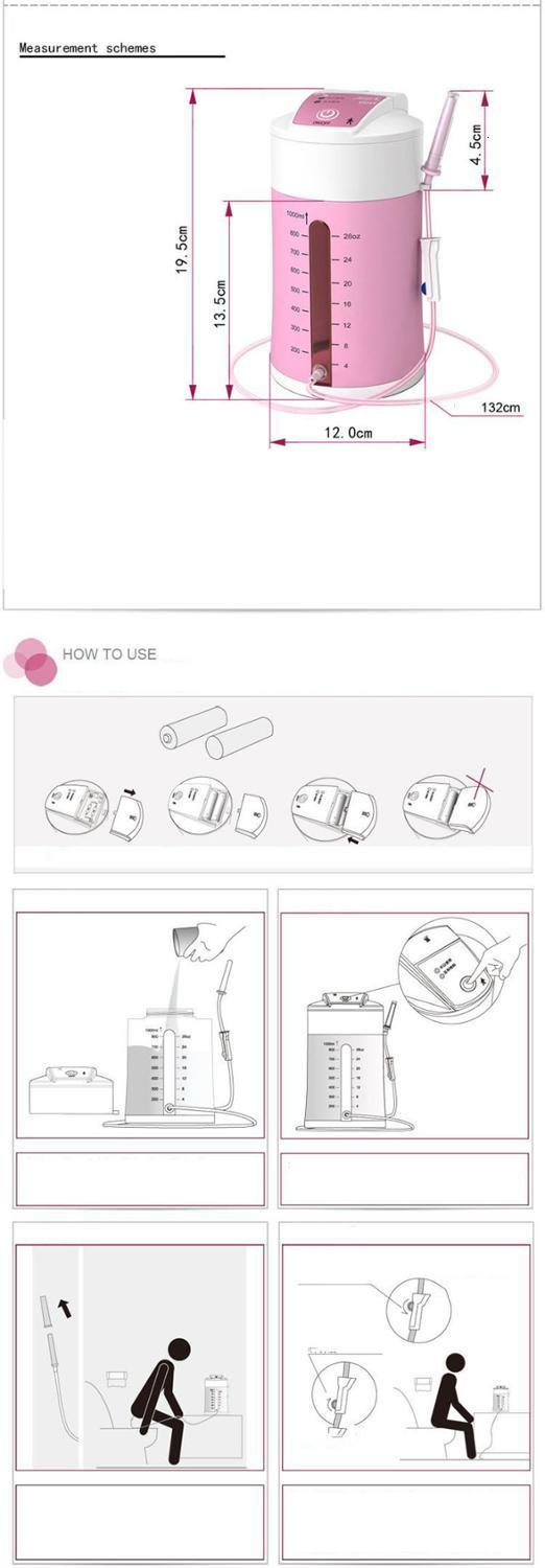 Head Massager Health and hygiene products defecation colon cleansing device e spas enemator implement colonics instrument coffee enema 230718
