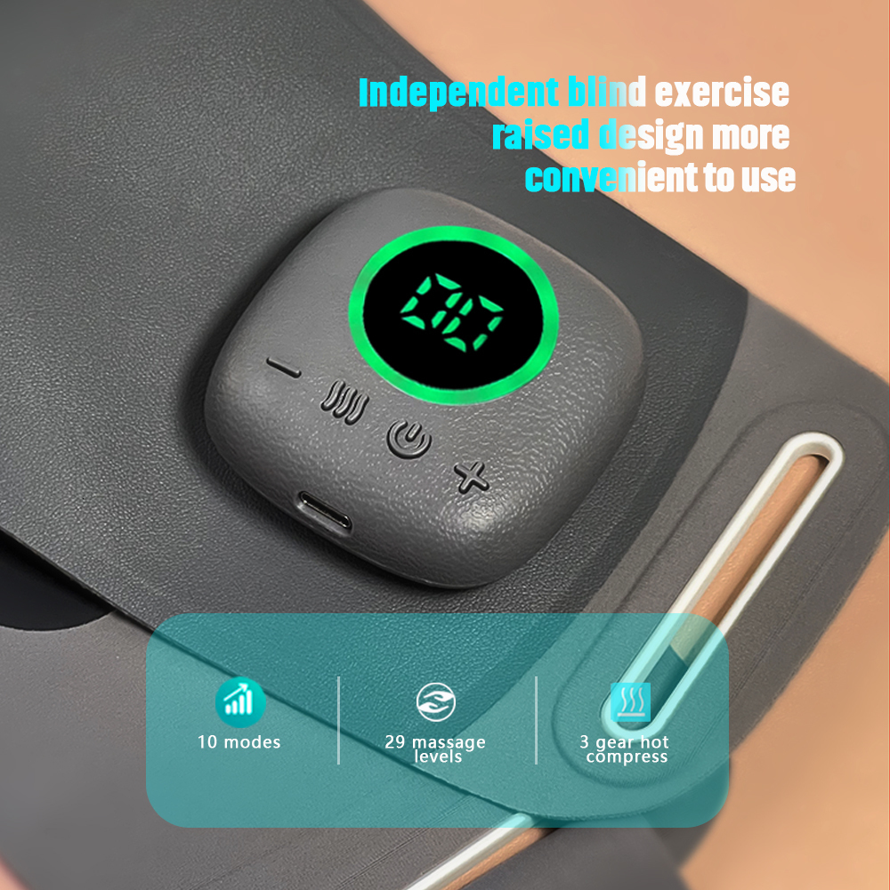 Face Massager Menstrual Period Heating pad Warm Belt Massager Belt Relieve Menstrual Pain Back Cracker Stretcher Ems Muscle Stimulator 230718