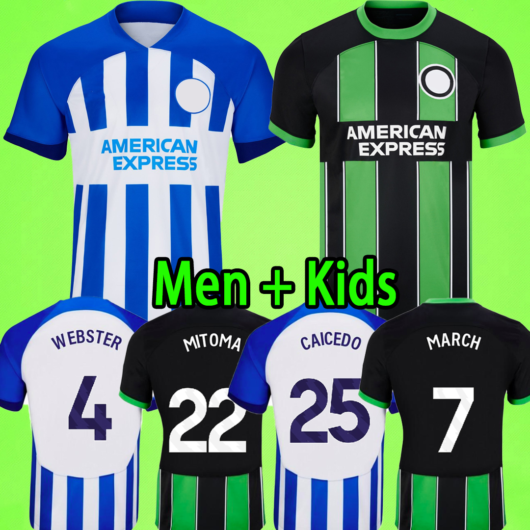 2023 2024 PEDRO MITOMA CAICEDO MARCH soccer jerseys GROSS FERGUSON WELBECK UNDAV BUONANOTTE MODER DUNK men sets kids kit 23 24 football shirts T DAHOUD VELTMAN ENCISO, 23/24 away
2023 2024 PEDRO MITOMA CAICEDO MARCH soccer jerseys GROSS FERGUSON WELBECK UNDAV BUONANOTTE MODER DUNK men sets kids kit 23 24 football shirts T DAHOUD VELTMAN ENCISO, 23/24 away