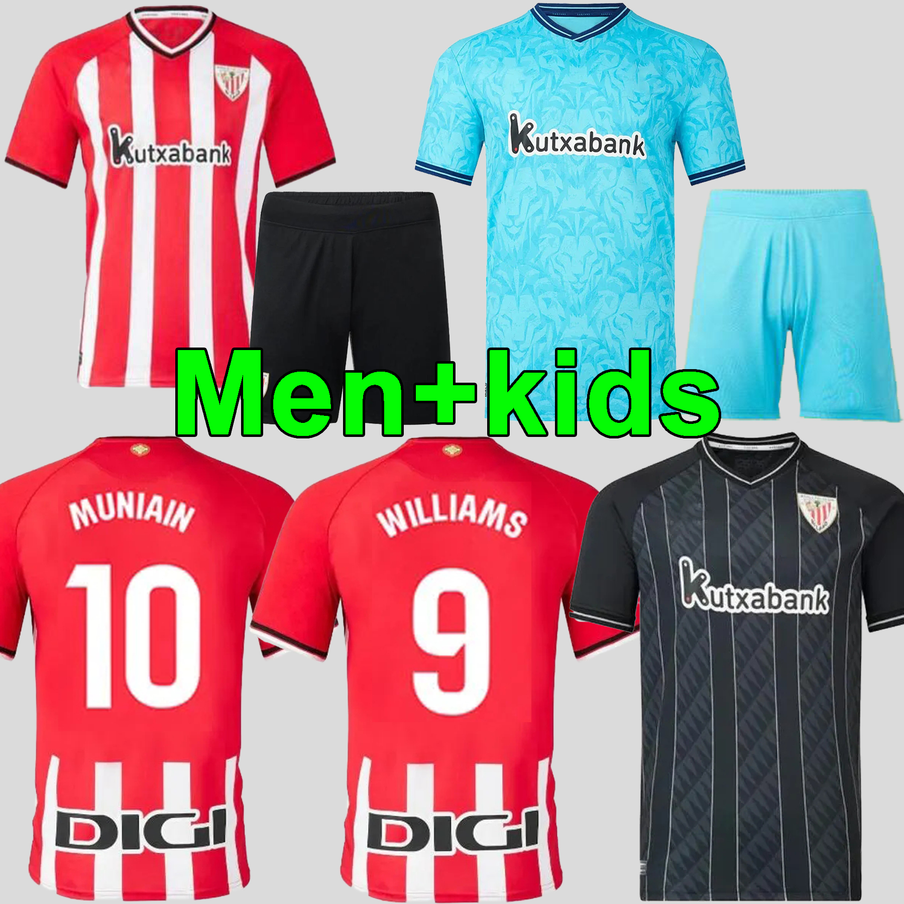 

23 24 Club Soccer Jerseys BERENGUER 2023 2024 MUNIAIN Athletic Bilbao Home Away WILLIAMS Football shirt RAUL GARCIA VILLALIBRE Jersey Sancet, 2022 home aldult player