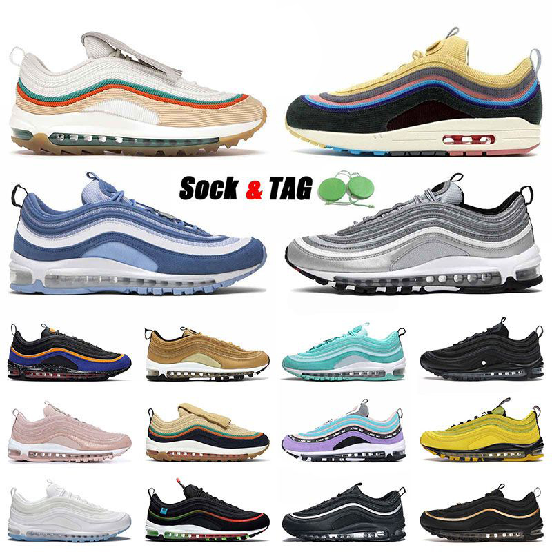 97 og 97s running shoes mens womens Silver Bullet Satan Undefeated White Triple Black Sean Witherspoon Golf NRG Celestial Gold London Summer of Love Sneaker, B47 36-45 black white
97 og 97s running shoes mens womens Silver Bullet Satan Undefeated White Triple Black Sean Witherspoon Golf NRG Celestial Gold London Summer of Love Sneaker, B47 36-45 black white