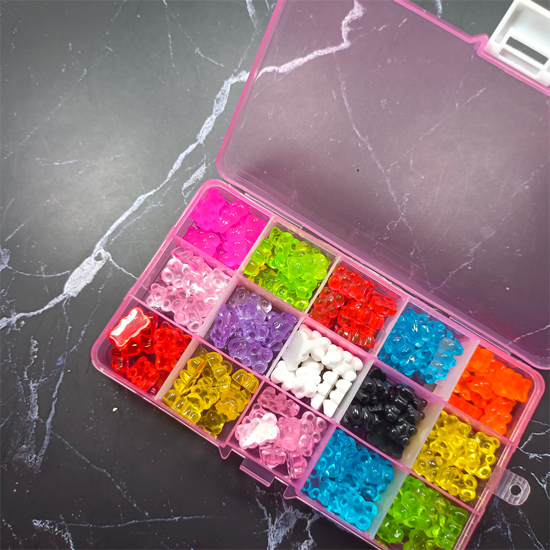 Nail Art Decorations 120pcs/60pcs Nail Charm Kawaii Accessories Candy Mix Resin Acrylic Nail Art Tips Cartoon Decoration Handmade Tool Supplies 230718