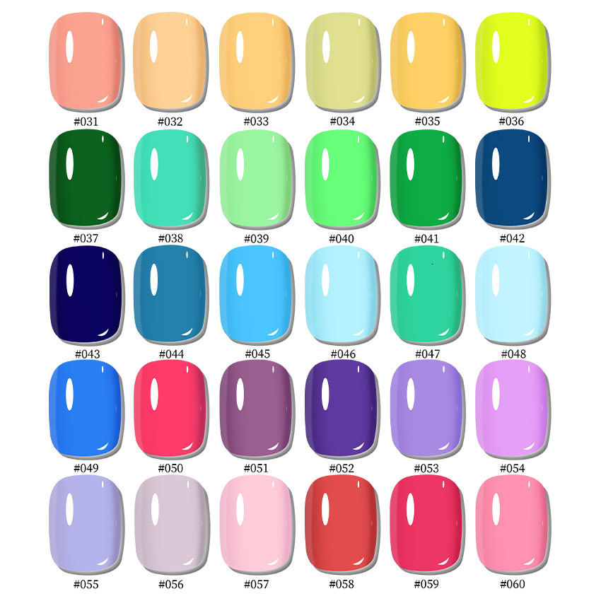 Nail Polish Gairriy 15ml gel nail polish 60/set with color board flash soap UV LED semi permanent varnish art salon nail accessories 230718