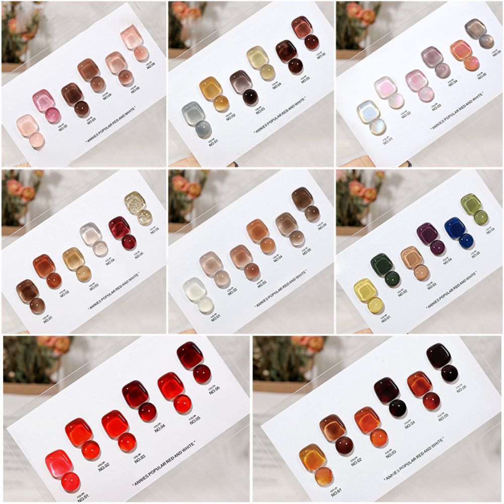 Nail Gel Polish P otherapy Glue Art Varnish Set Semi Permanent Base Top Coat 230718