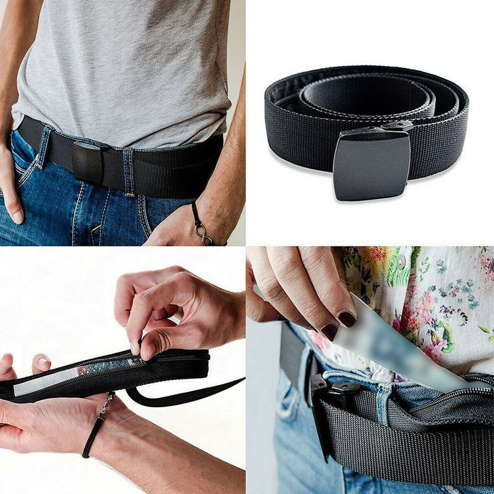 Neck Ties ot Travel Security Belt Safe AntiTeft idden Money Pouc Wallet Pocket Waist Ticket Protect Fanny Ba Packs 230718