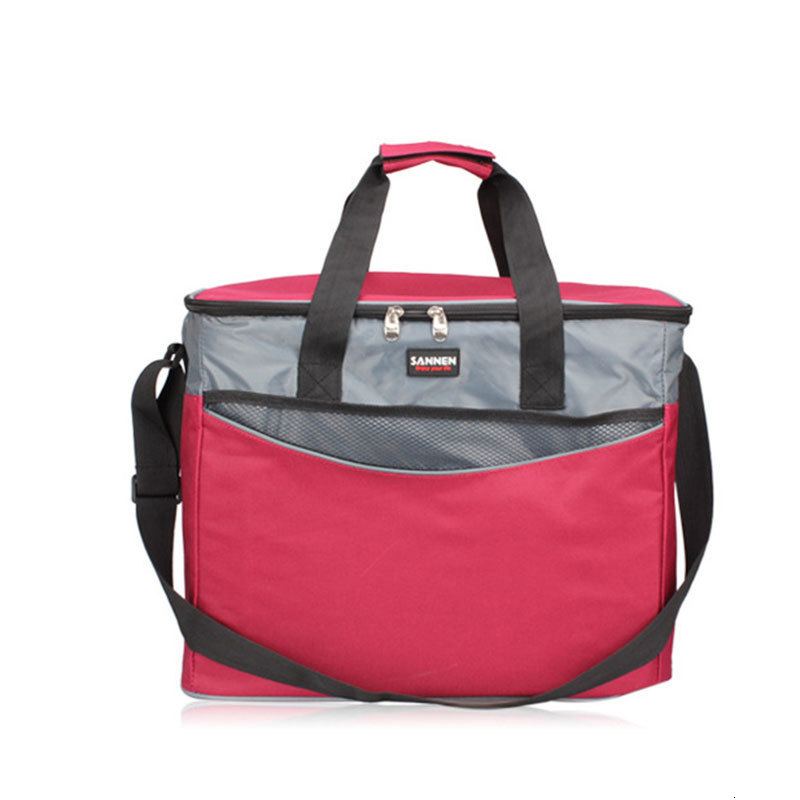 Ice Packs/Isothermic Bags 34L Large Oxford Thermal Insulation package Picnic Portable container bags The plant package Food insulated bag Cooler bags 