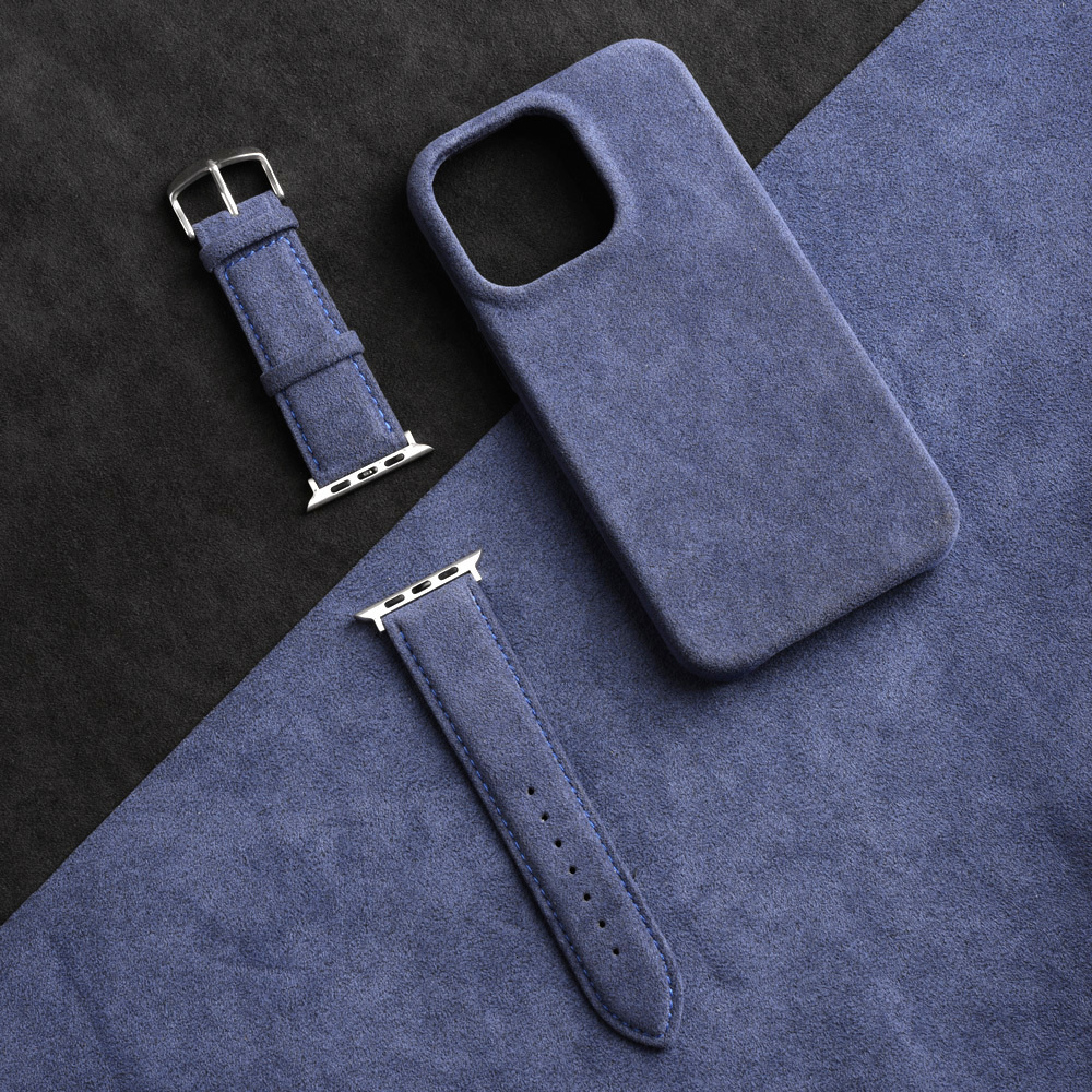 Watch Bands YMW Strap for Apple Watch Band 45mm 44mm 41mm 49mm Suede Leather Smartwatch Accessories for iWatch Ultar 8 7 6 SE 230718