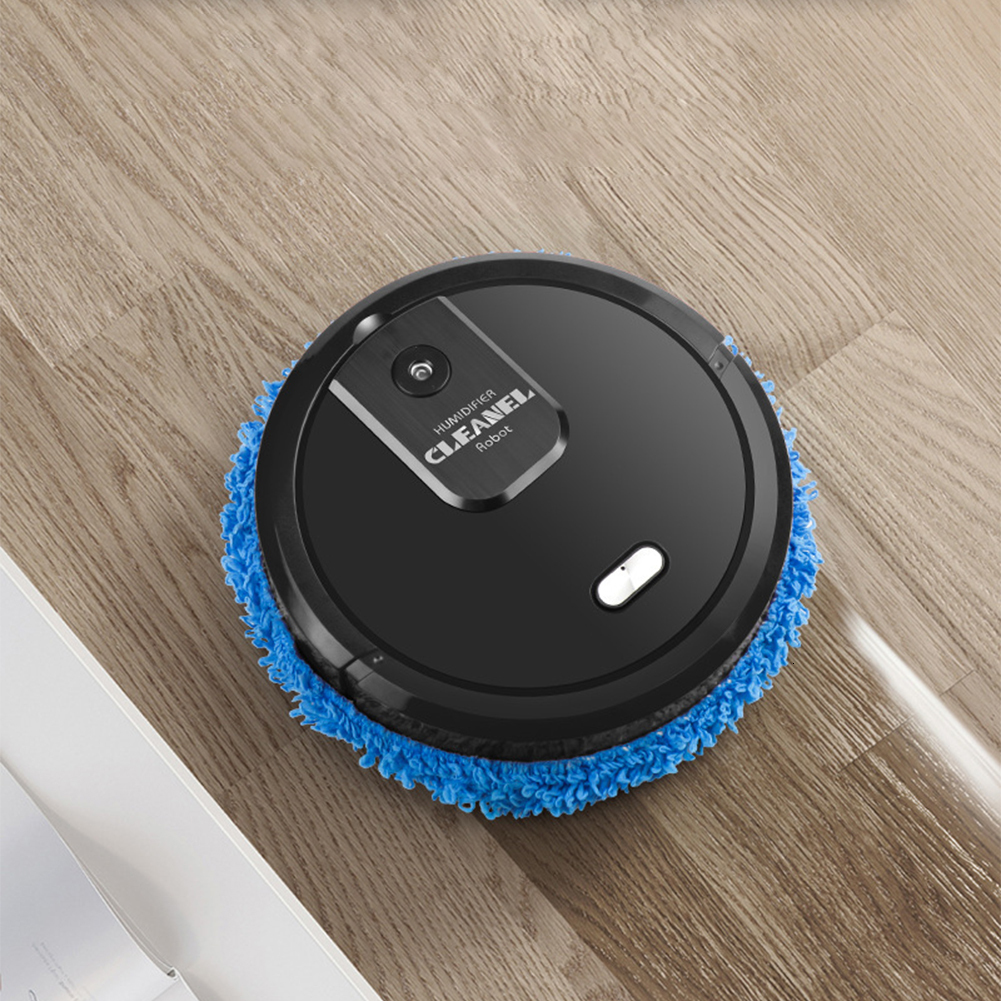 2024 Smart Robot Vacuum Cleaner with Dry & Wet Mopping, Cordless Rechargeable ABS Electric or Mop for Home Cleaning, 30 mins Usage Time dh910320090