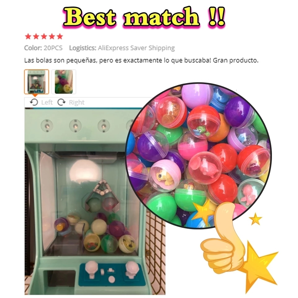 Party Balloons 100pcs 32MM Surprise Capsules Egg Toy Cartoon Mini Doll Model with Different Figure Toys Gashapon Balls Vending Machine Gifts 230719