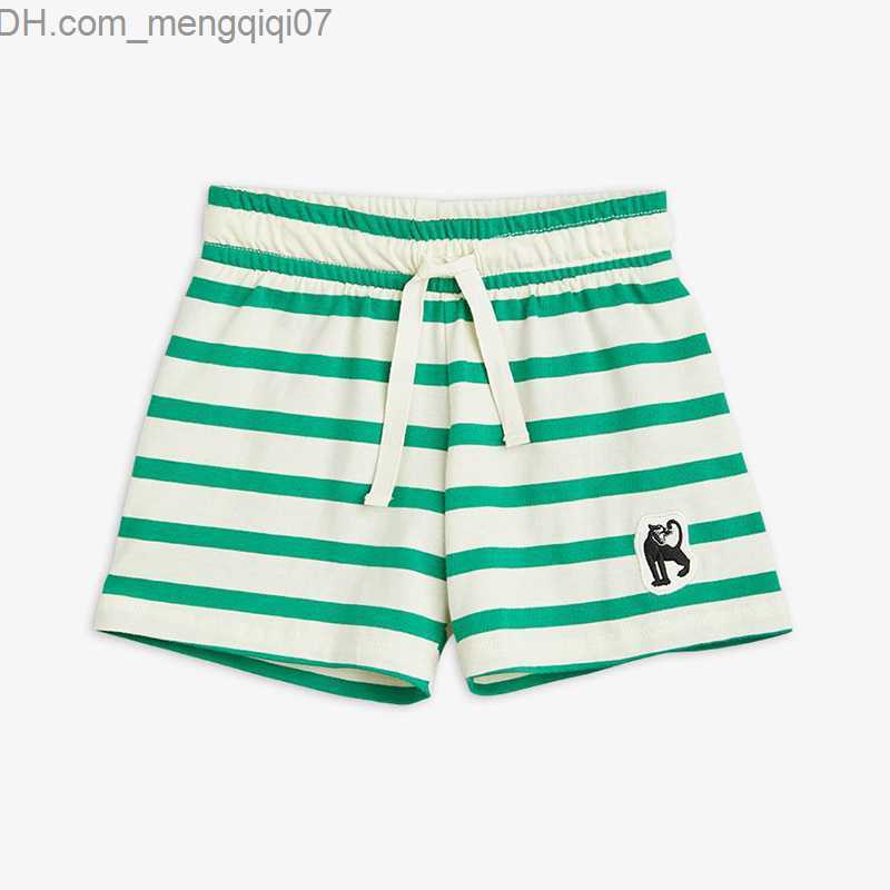 Clothing Sets New Summer Boys and Girls Striped T-shirt Girls' Student Striped Dress Children's Shorts Cute Children's Set Mini Rodini 