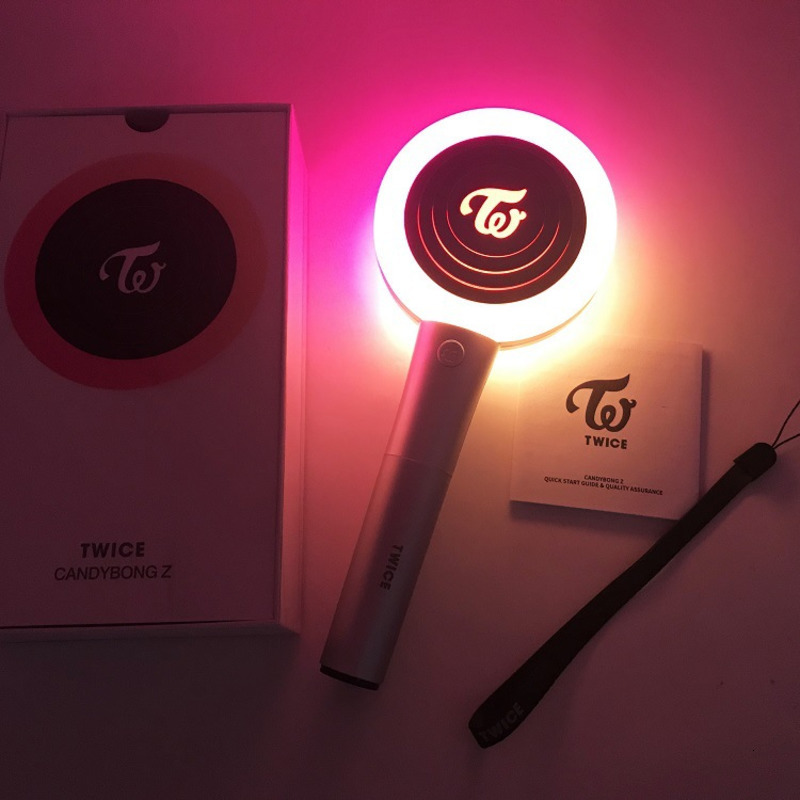 LED Light Sticks Kpop Twice Lightstick Ver.2 With Bluetooth Korea Light Stick Lamp Lightstick Concert Party Flash Fluorescent Toy Fans Collection 2307