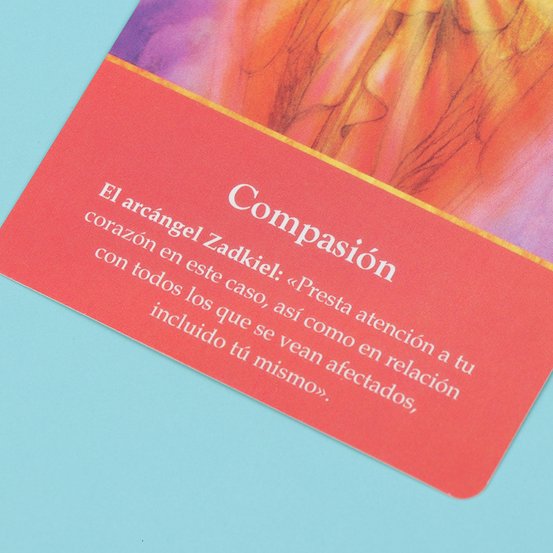 Outdoor Games Activities Spanish Tarot Archangel Cards Tarot Tle Board Game Card Deck 230718