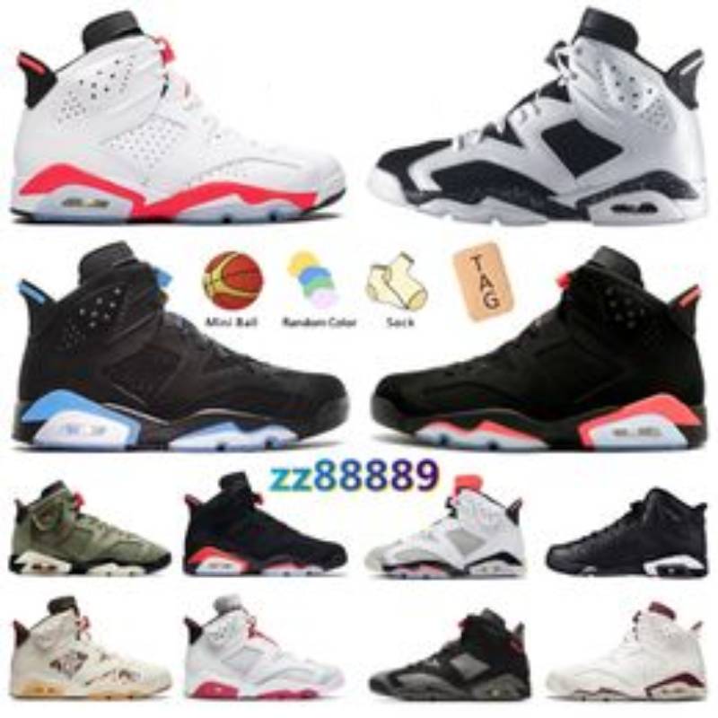 University Blue 6 High Basketball shoes Bordeaux 6s Mint Foam Electric Green Midnight Navy DMP UNC Cactus tinker Men trainers alternate Hare spor