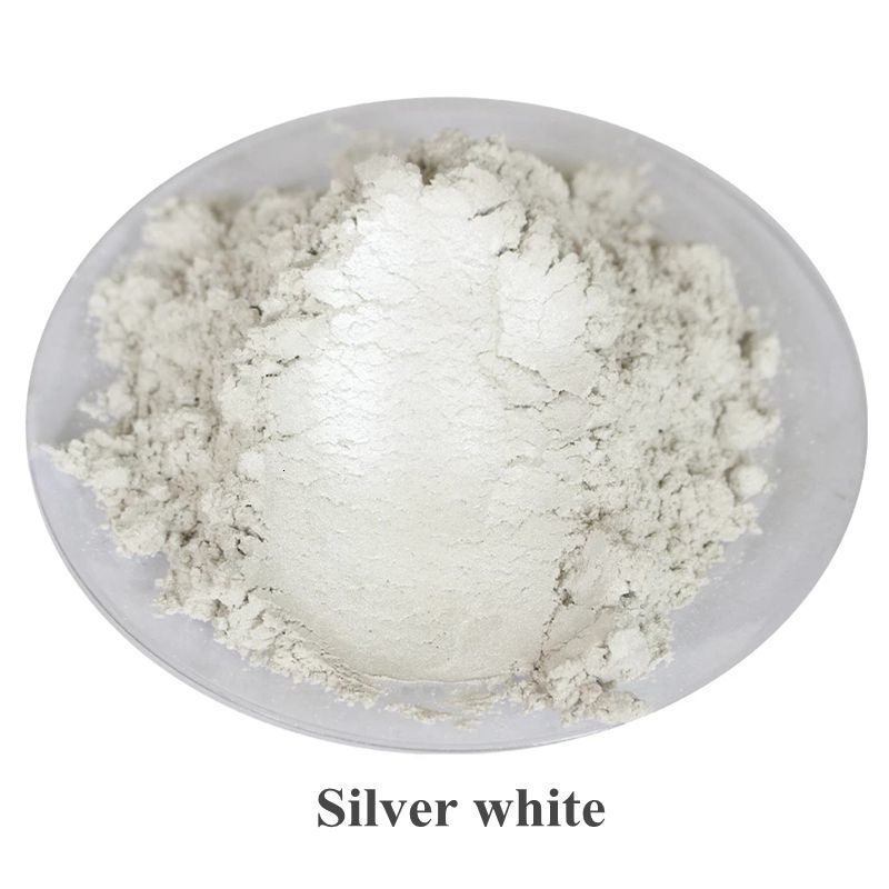 Nail Glitter 500g super bright diamond white crystal pearl powder eye shadow nail polish pigment mica powder 230718