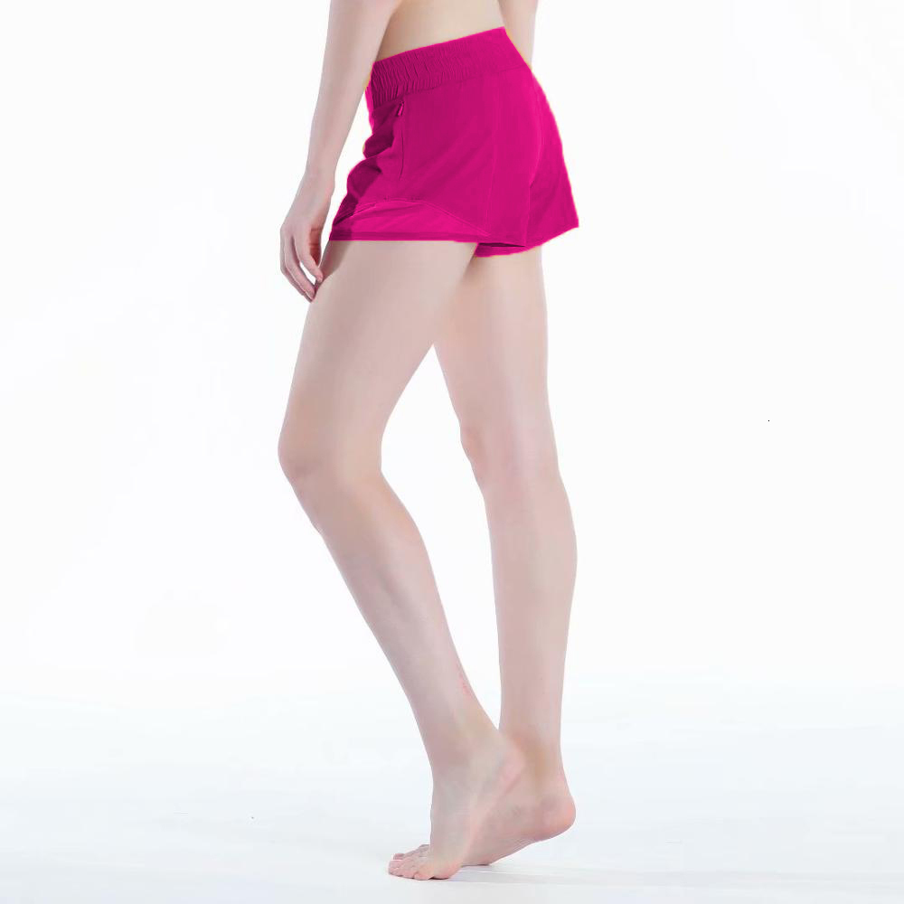 Women's Shorts 8-color short women's yoga shorts summer patch work net 2.5-inch short running fitness quick drying elastic waist shorts 2307
