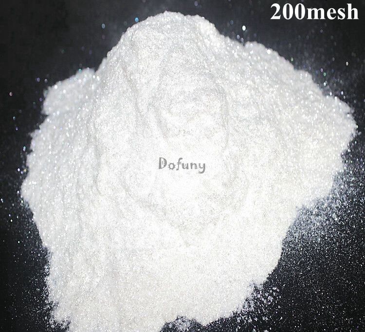Nail Glitter 500g super bright diamond white crystal pearl powder eye shadow nail polish pigment mica powder 230718