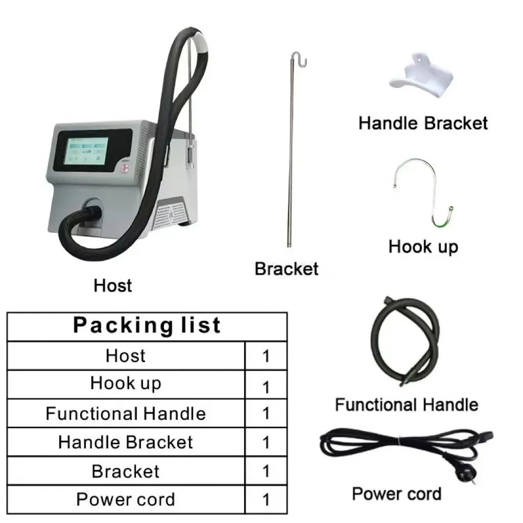 Portable Skin Cooling System Machine For Laser Treatments -20C Cryo Reduce Pain For Commercia