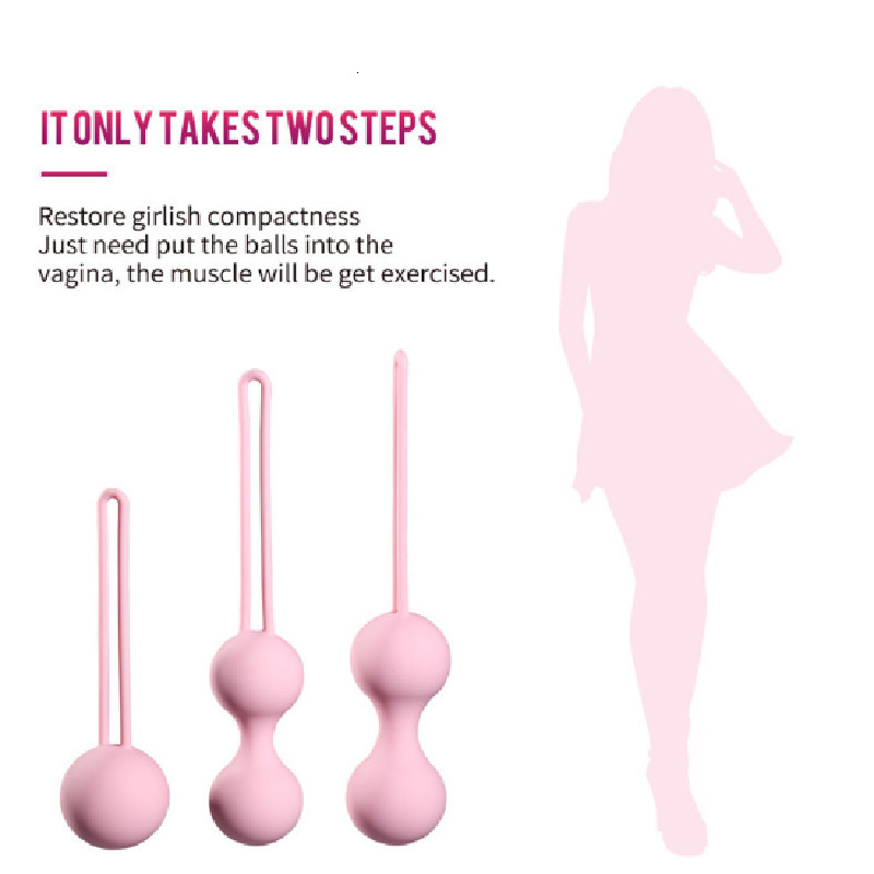 Vibrators Set Safe Smart Ball Kegel Ben Wa Vaginal Firming Sports Machine Geisha Sex Toys 230719