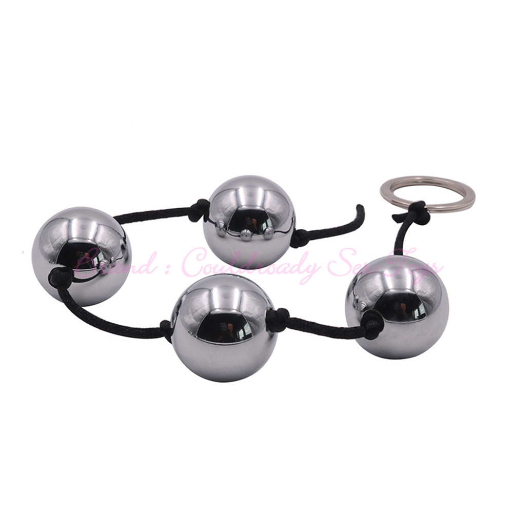 Vibrators Erotic Weighted Vaginal Balls Geisha Kegel Exerciser Metal Ben Wa Ball Anal Plug Adult Sex Toy 230719