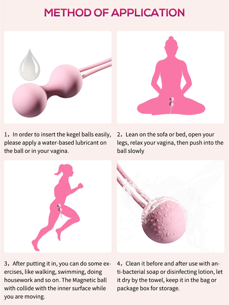 Vibrators Safe silicone smart ball vibrator Kegel vaginal tightening sports machine sex toy female geisha fun store 230719