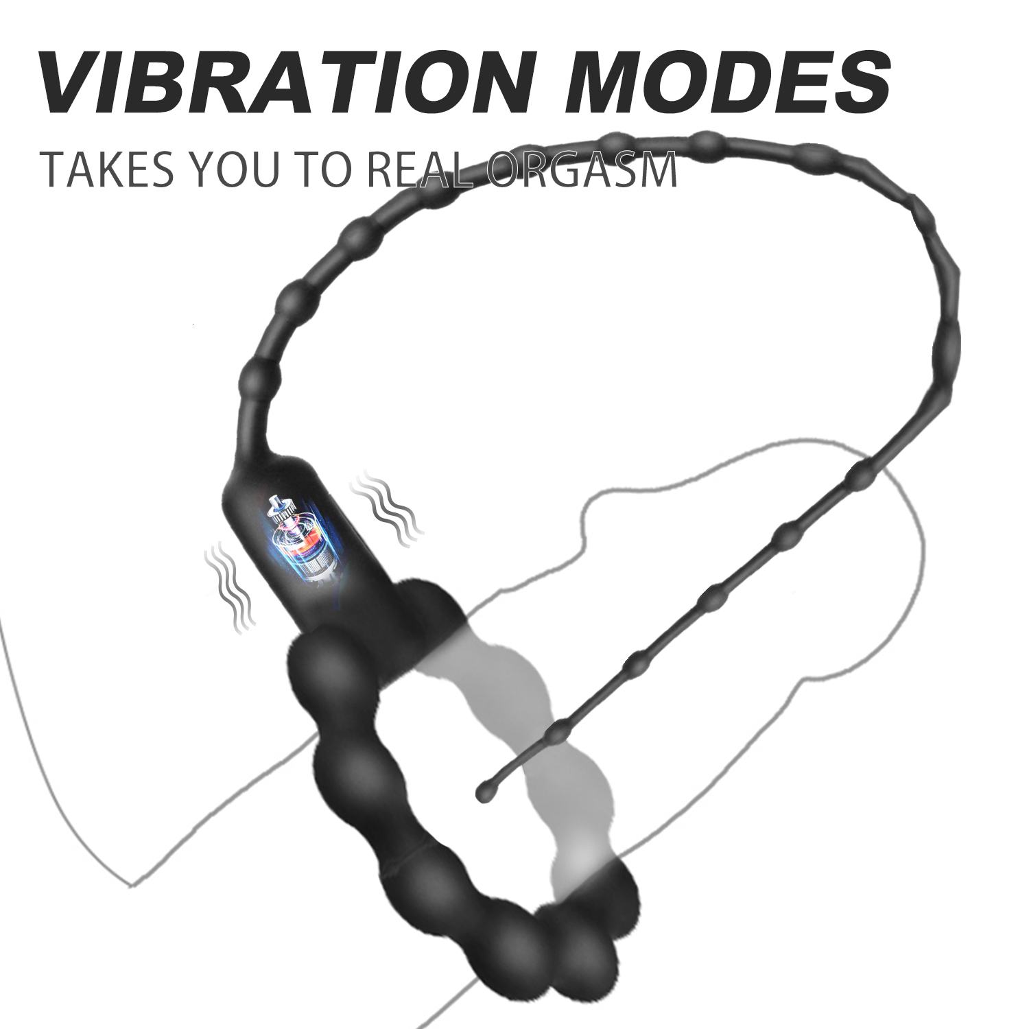 Adult Toys Vibration urethral sound silicone catheter stretching vibrator with vibration mode horse eye stimulation suitable for male masturbation 230