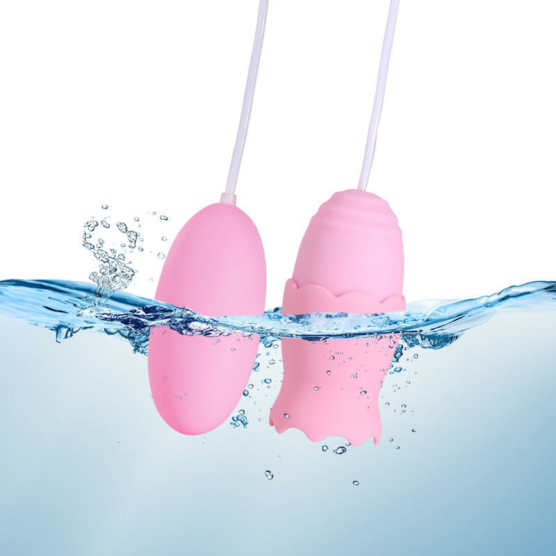 Vibrators Tongue licking and sucking vibrator for female vaginal eggs 20 frequency strong suction stimulation USB charging Clinton sex toy 230719