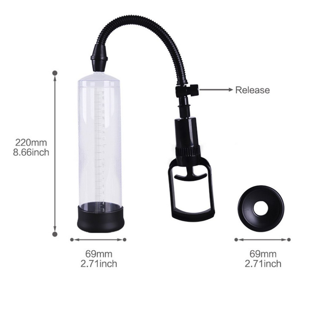 Pump Toys Effectively increasing the manual vacuum pump of roosters male prolonged delayed sucking and penis enlargement 230719
