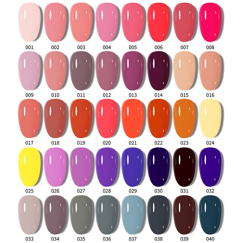 Nail Polish Gairriy 80 color gel nail polish 7.5ml flash soap UV LED semi permanent varnish nail art salon nail polish color board 230718