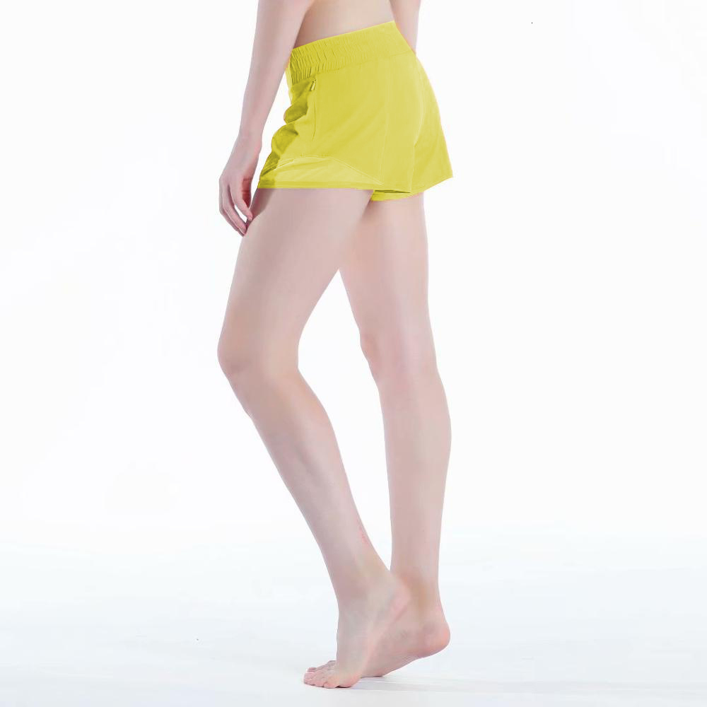 Women's Shorts 8-color short women's yoga shorts summer patch work net 2.5-inch short running fitness quick drying elastic waist shorts 2307
