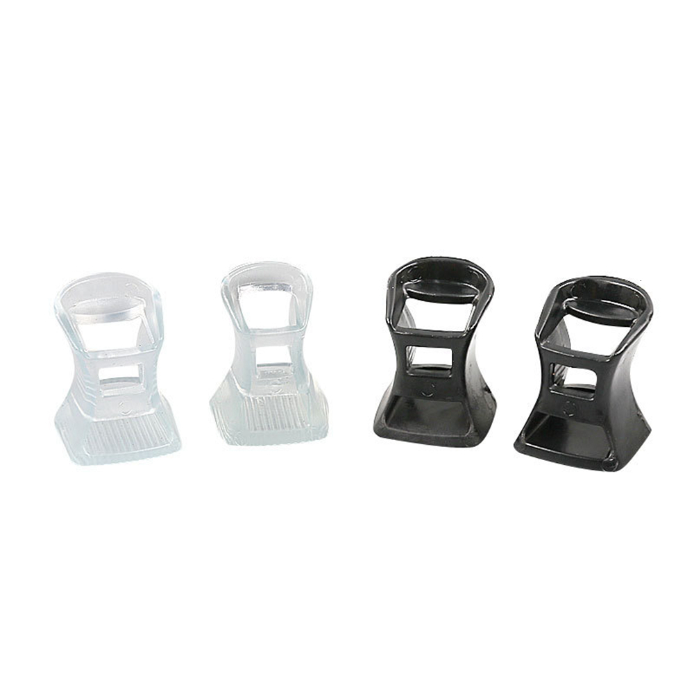 2025 new Shoe Parts Accessories 50 Pairs Horseshoe Heel Protectors Classical Stoppers Antislip Silicone Stiletto Covers For Bridal Wedding Party Favor