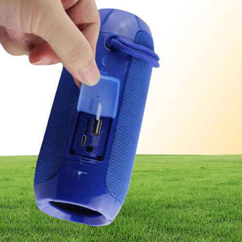 TG117 Wireless Bluetooth Speaker Portable Plugin Card Outdoor Sports o Double Horn Waterproof Speakers 7 Colors