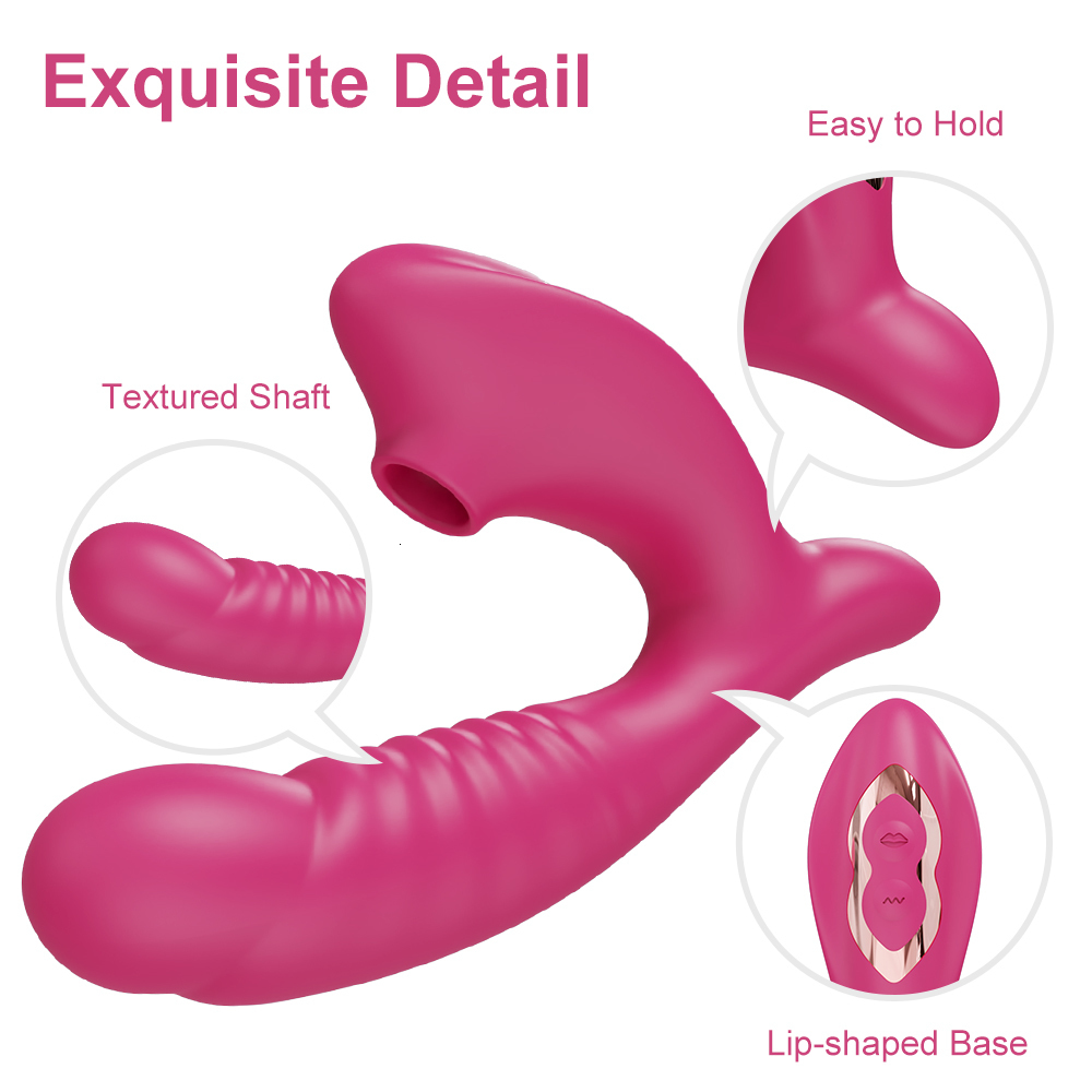 Vibrators Vagina Sucking Vibrator Powerful Dildo Vibrating Sucker Clintoris Stimulation Female Masturbation Adult Eric Sex Toys for Women 230719