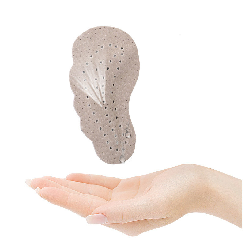 Shoe Parts Accessories 4 Pairs Premium Leather NonSlip Sticker For Sandals High Heel SelfAdhensive Forefoot Patch Cushion Women Insole Insert Pad 2307