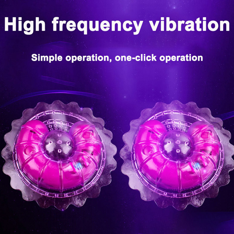 Adult Toys Nipple vibrator pliers 2PCS breast massage AV sex toy female adult strong stimulation 230719