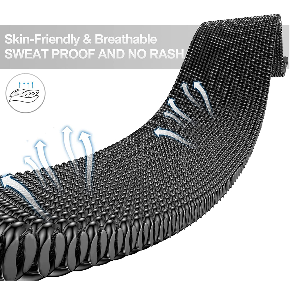 Watch Bands Wholesale Milanese Strap for W27 Pro DT7 Max Band 45mm 44mm 42mm Metal Correa Stainles Steel Bracelet for X8 Pro Max Iwo 14 T900 230718