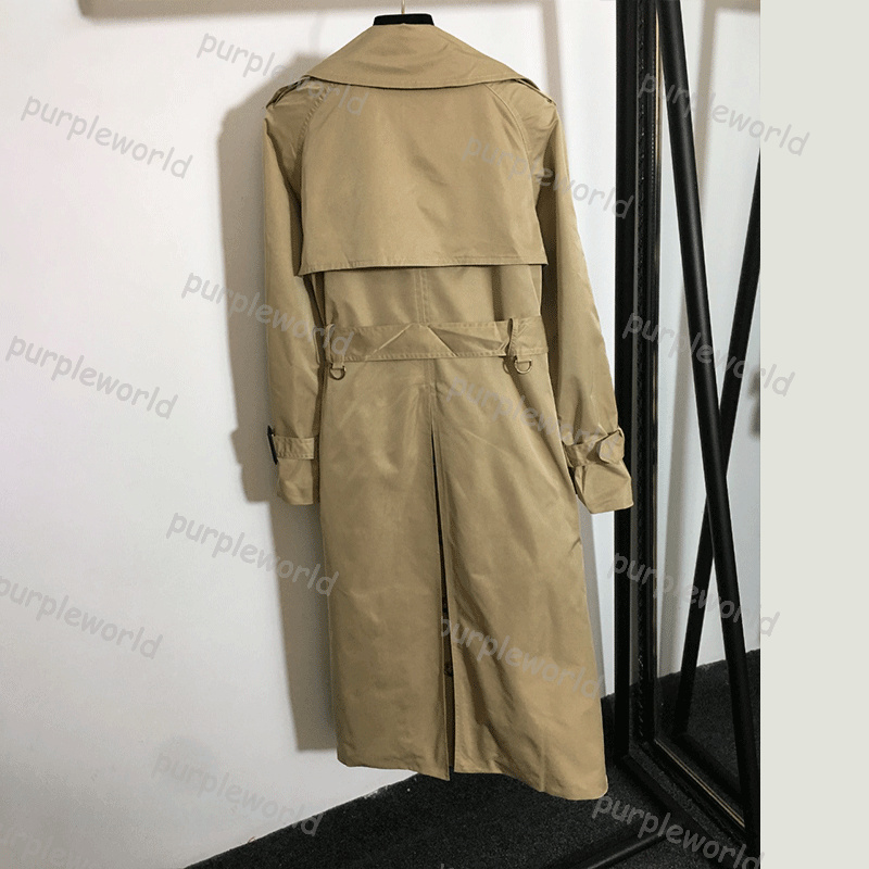 Womens Trench Coat Loose Long Elegant Fashion Belt Design Coat Outerwear 2 Color Womens Casual Daily Windbreaker