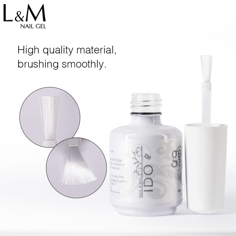 Nail Polish IDO 12 pieces/batch gel nail polish semi permanent gel nail art salon 290 color flash 15ML UV LED gel nail polish 230718