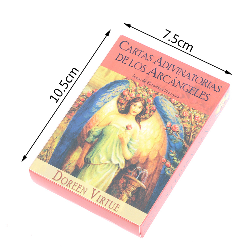 Outdoor Games Activities Spanish Tarot Archangel Cards Tarot Tle Board Game Card Deck 230718