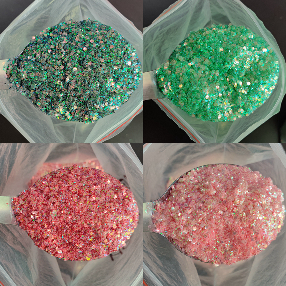 Nail Glitter 1KG Wholesale Mixed Size Holographic Nail Sequins Ergonomic Glitter Paint Nail Art Decoration Body/Face Glitter 230718