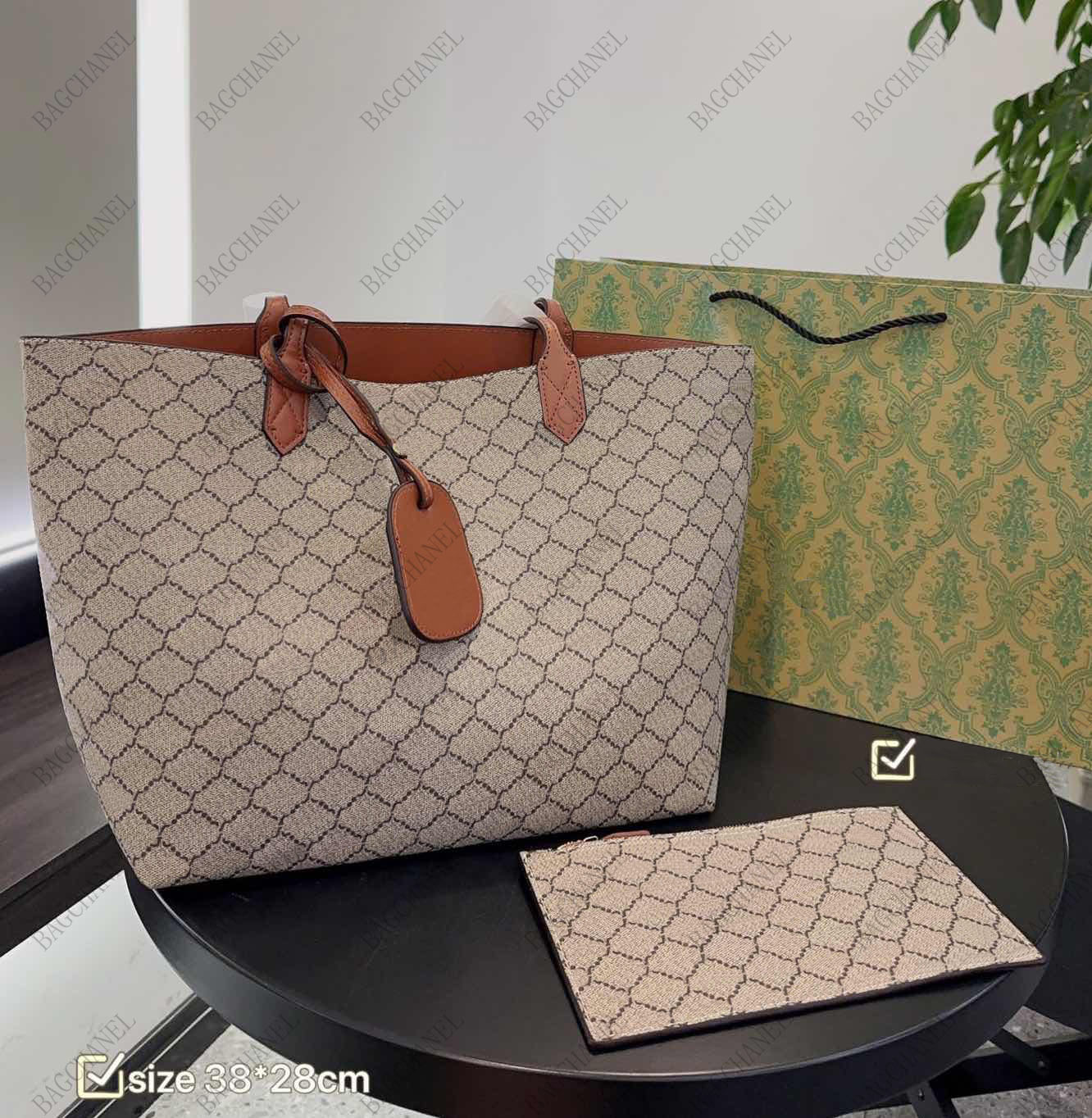 Shopping bag luxury handbag women Designer Shoulder Bag fashion double letter classic cross body bags large capacity totes