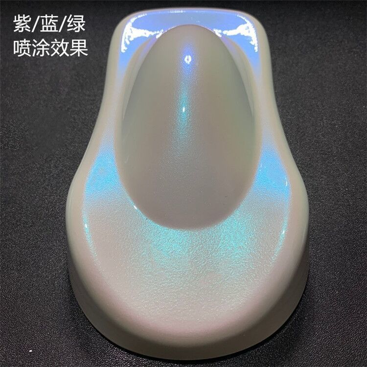 Nail Glitter 25g/bag rainbow chameleon car paint pearl pigment powder ghost color change pigment 230718