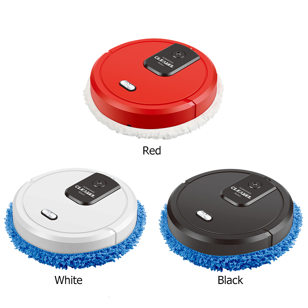 2024 Smart Robot Vacuum Cleaner with Dry & Wet Mopping, Cordless Rechargeable ABS Electric or Mop for Home Cleaning, 30 mins Usage Time dh910320090