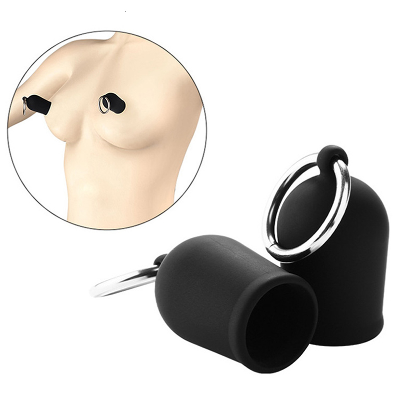 Adult Toys 2pc Nipple Clamps Bdsm suction cup treatment vacuum pump su 230719