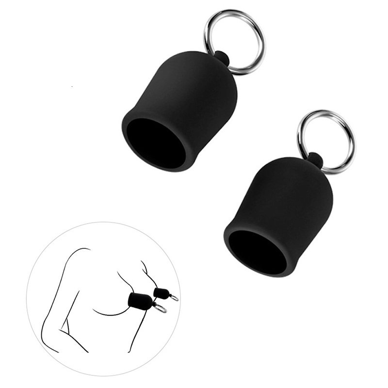 Adult Toys 2pc Nipple Clamps Bdsm suction cup treatment vacuum pump su 230719