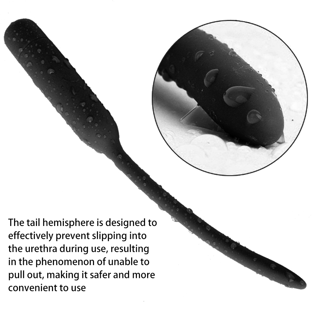 Adult Toys 10 frequency urea vibrator catheter penis plug sex toy for male vibration insertion sound diffuser 230719