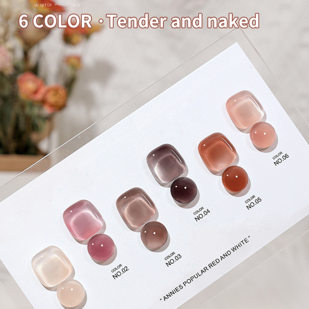 Nail Gel Cat Eye Flash Glitter Polish P otherapy Glue Set Semi Permanent Base Top Coat Varnish 230718