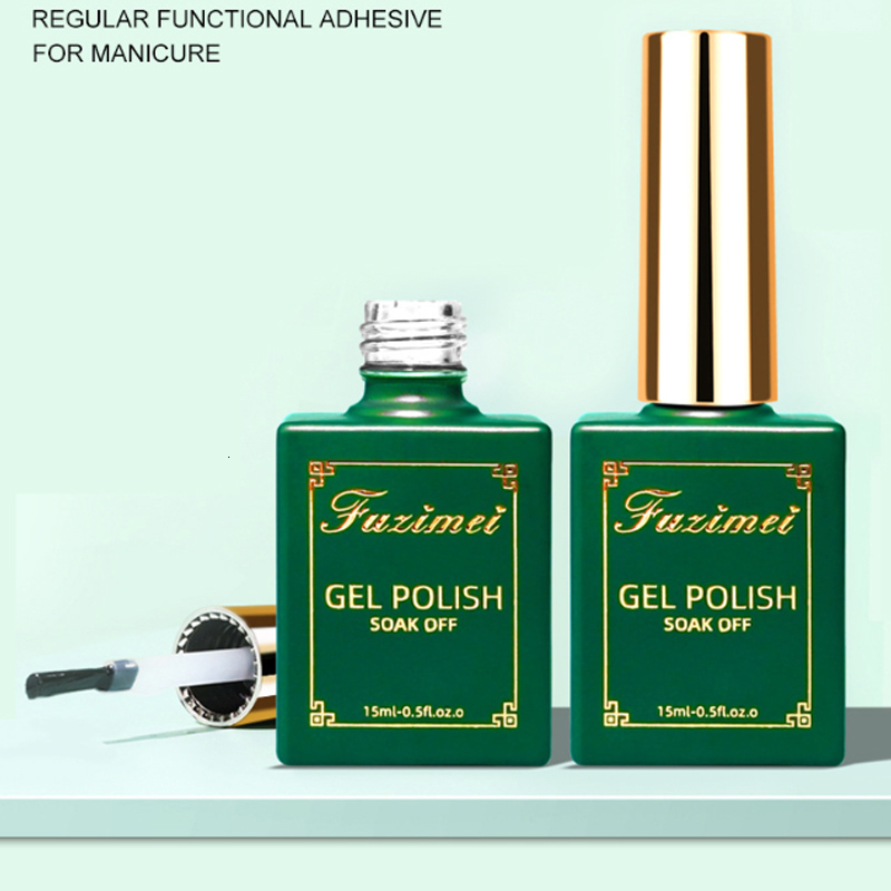 Nail Treatments 12ml gel nail polish kit top coat and bottom coat kit gel nail processing kit matte top coat nail art UV gel 15ml quick delivery 23071